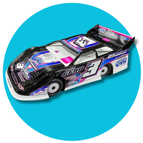 SHARK BODIES NIGHTMARE WITH DECKING AND SPOILER Five Star Hobbies