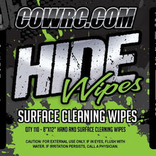 Load image into Gallery viewer, MOO-KLEEN HIDE WIPES SURFACE CLEANING WIPES