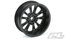 Load image into Gallery viewer, 2775-03 POMONA DRAG SPEC 2.2" BLACK FRONT WHEEL FOR SLASH 2WD & AE DR10