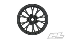 Load image into Gallery viewer, 2775-03 POMONA DRAG SPEC 2.2" BLACK FRONT WHEEL FOR SLASH 2WD & AE DR10