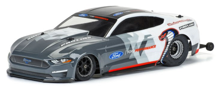 3605-00 PROLINE MUSTANG COBRA JET 2021 CLEAR BODY FOR MINI LOSI