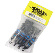 Load image into Gallery viewer, BBG-0055BK YEAH RACING ALUMINUM BIG BORE GO 55MM DAMPER SET (BLACK)