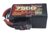 Load image into Gallery viewer, GEA75002S20QS8 Gens Ace Lipo Redline Drag Race 7500mAh 7.4V With QS8 Plug