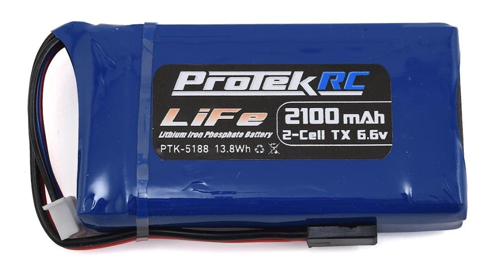 PTK-5188 PROTEK RC LIFE 2100 MAH 2 CELL TX 6.6V