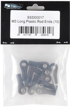 Load image into Gallery viewer, SSD00017 SSD M3 LONG PLASTIC ROD ENDS (10)
