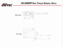 Load image into Gallery viewer, HS-5086WP Metal Gear, Micro Digital Waterproof Servo