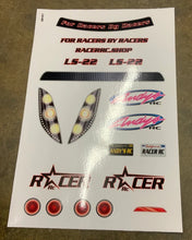 Load image into Gallery viewer, LS-22 RACER RC NPRC CLEAR BODY .040