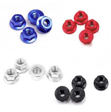 Load image into Gallery viewer, 513-45-XXX M3 ALUM. LOCK NUT (4PK) ASSORTED COLORS