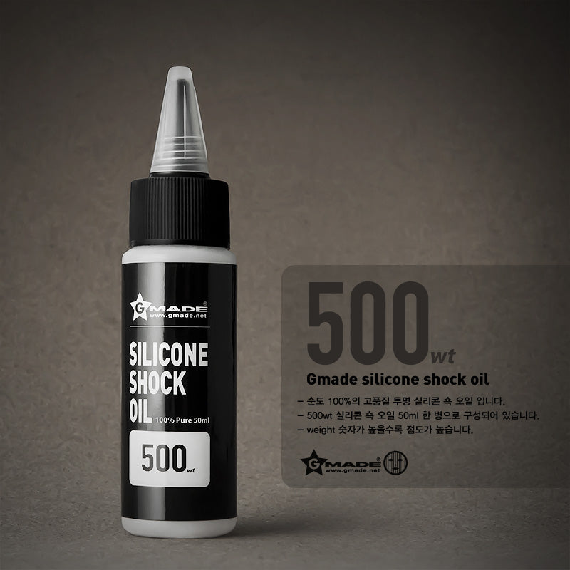 GMA23000  Silicone Shock Oil 500 Weight 50mL