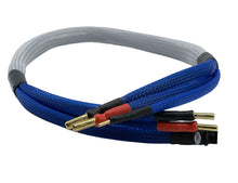 Load image into Gallery viewer, DRC1009 24" 2S CHARGE LEAD W/ 5STAR LOGO 4MM BULLET-5MM BULLET