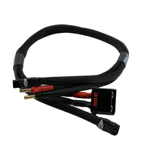 Load image into Gallery viewer, DRC1007 24" 2S CHARGE LEAD W/ 5STAR LOGO 4MM BULLET-QS8