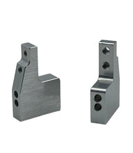 Load image into Gallery viewer, 61361 ALUMINUM AE 0° CASTER BLOCK (PAIR) SILVER OR BLACK