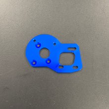 Load image into Gallery viewer, SCH1276 B6 LAYDOWN MOTOR PLATE (BLUE) (FITS SCH1267 SPUR GUARD)
