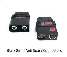 Load image into Gallery viewer, QS8-ANTI QS8 8MM ANTI SPARK CONNECTOR MALE AND FEMALE PAIR