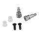 2983T b6.4(R)|B74.2(F&R) FIN TITANIUM SHOCK STANDOFF W/ BUSHINGS-10MM