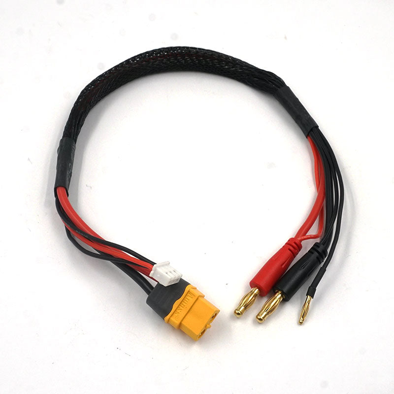 WPT-0150 XT60 CHARGE CABLE 4MM PLUGS
