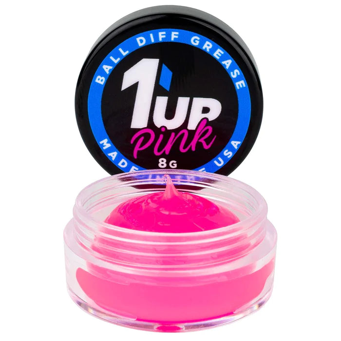 1UP120602 PINK BALL DIFF GREASE XL 8 GRAM