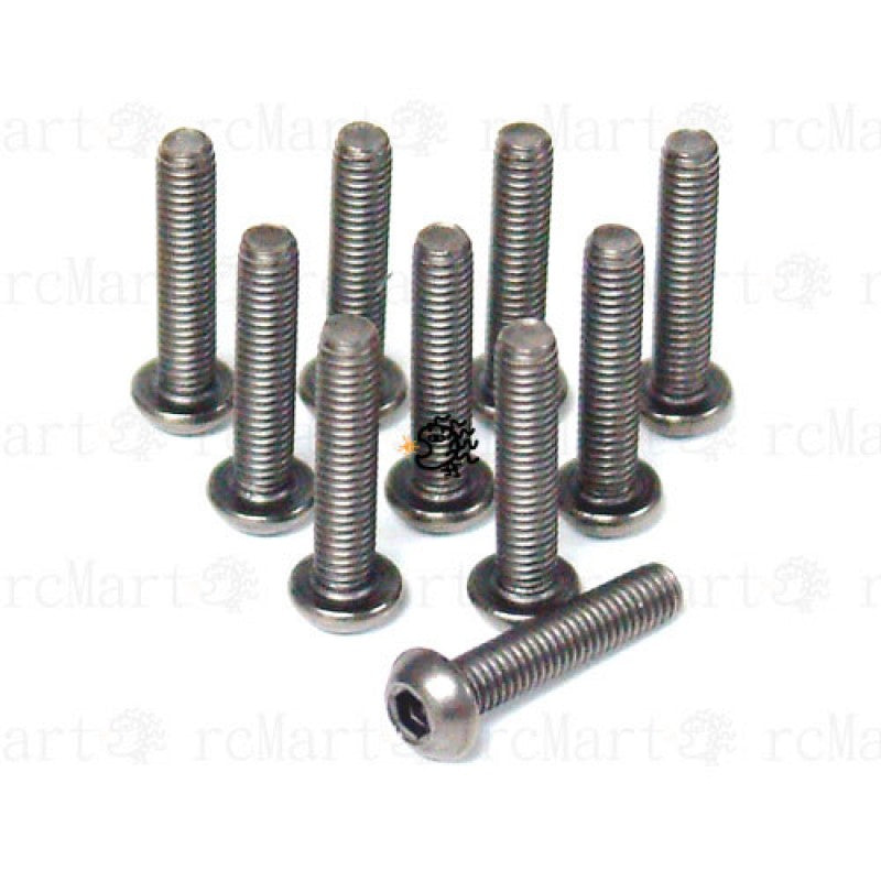 BHP-316 3X16 MM TITANIUM SCREWS