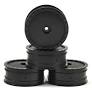 DER-BB4-KFB BORREGO WHEEL ASSOCIATED B6/ KYOSHO RB6/FRONT BLACK