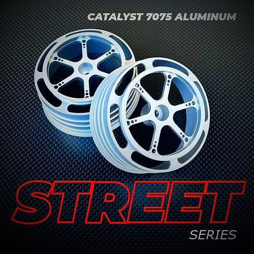 Catalyst Wheel CATALYST 7075 ALUMINEM STREET SERIES REAR WHEEL (PAIR) STANDARD OR +15 ...