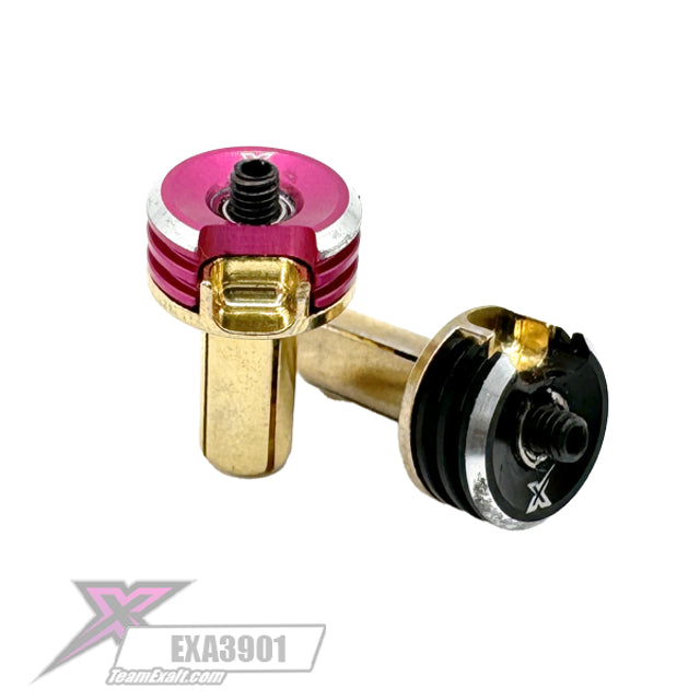 EXA3901 5MM ADJUSTABLE BULLETS W/HEATSINK (PAIR)