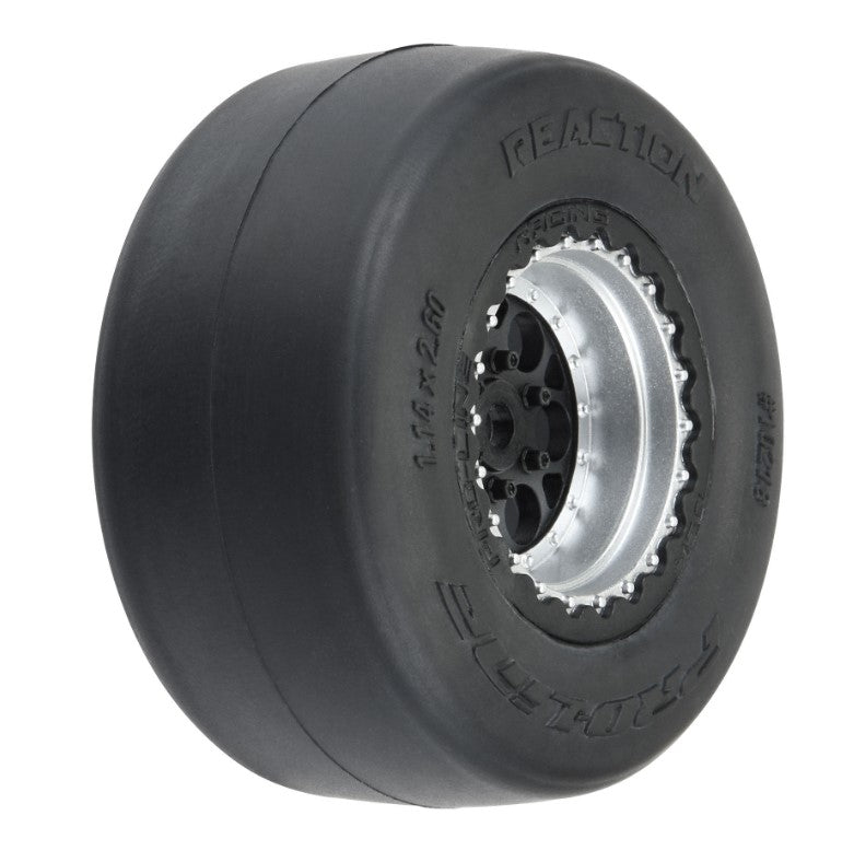 PRO1021810 1/16 REACTION REAR TIRES MTD 7MM