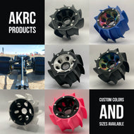 AKRC V1 PADDLE TIRE(BLACK)(PAIR)