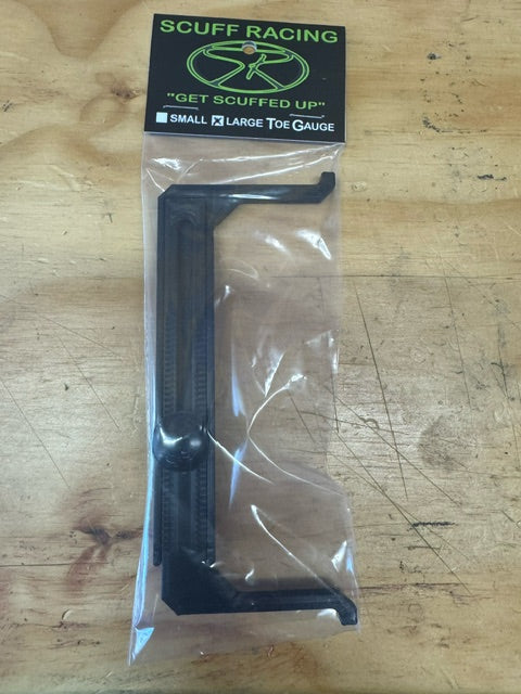 SCUFF RACING TOE GUAGE (LARGE) BLACK – Five Star Hobbies