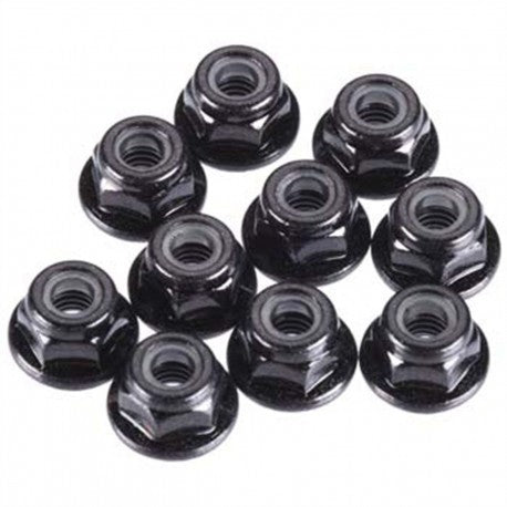 KNK4MMFLOC 4MM NUTS (10)