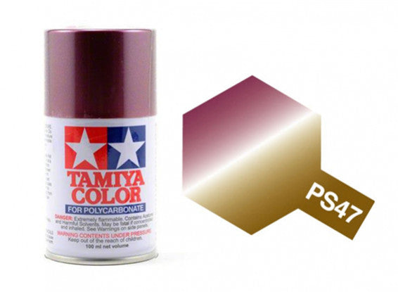 PS-47 IRIDESCENT PIN/GOLD POLYCARBONATE