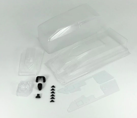 1RC6035 Body Set, Clear, 1/18 EDM
