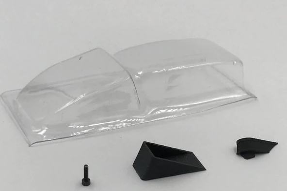 1RC6014 B-Type Hood, Clear, 1/18 Midget