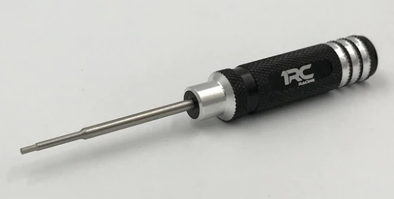 1RC8801 1.5mm Hex Driver, Mini Handle, Black