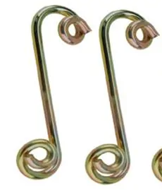 960-07102 FLAT QUARTER - TURN FASTENER SPRINGS, .200 x 1 Inch (PAIR)