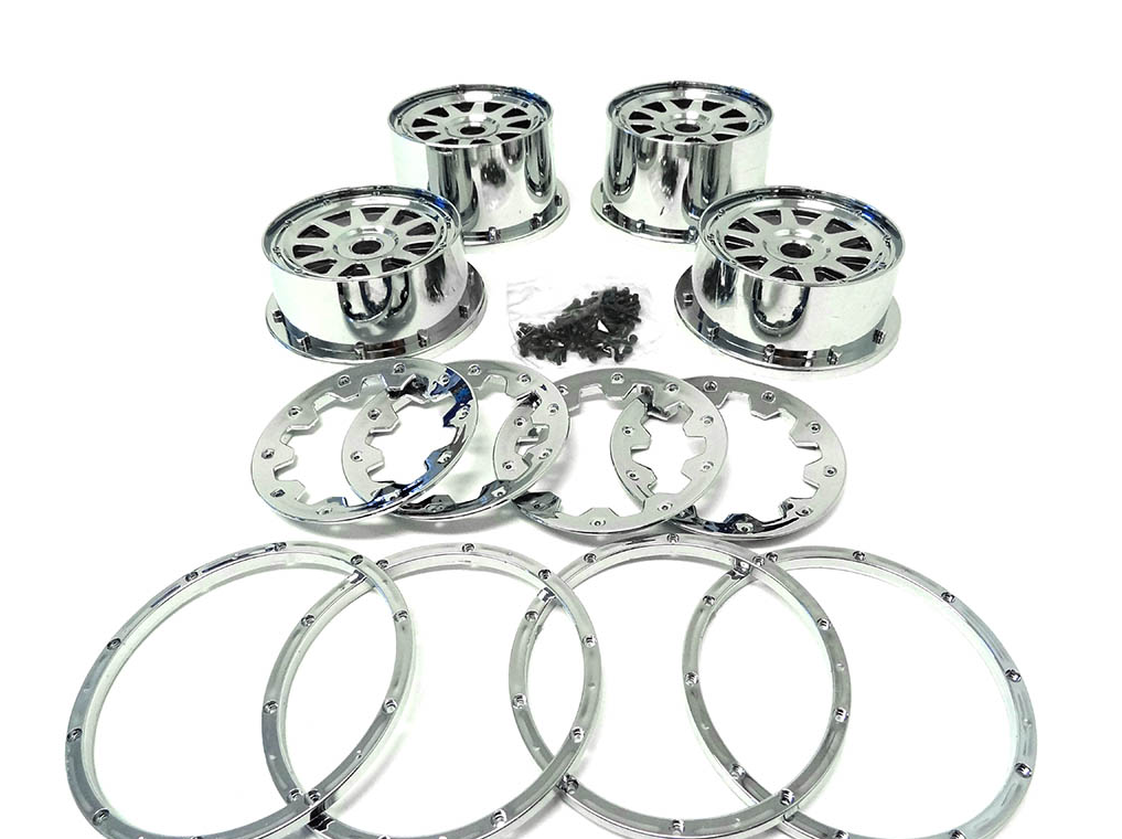 851582 Baja Buggy Gen 3 Chrome Plated Plastic Rims