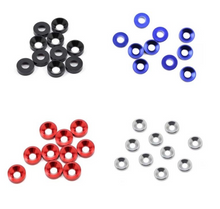 Load image into Gallery viewer, 513-54-XXX M3 TAPERED ALUM. WASHER FOR FLAT HEAD SCREW (10PK)
