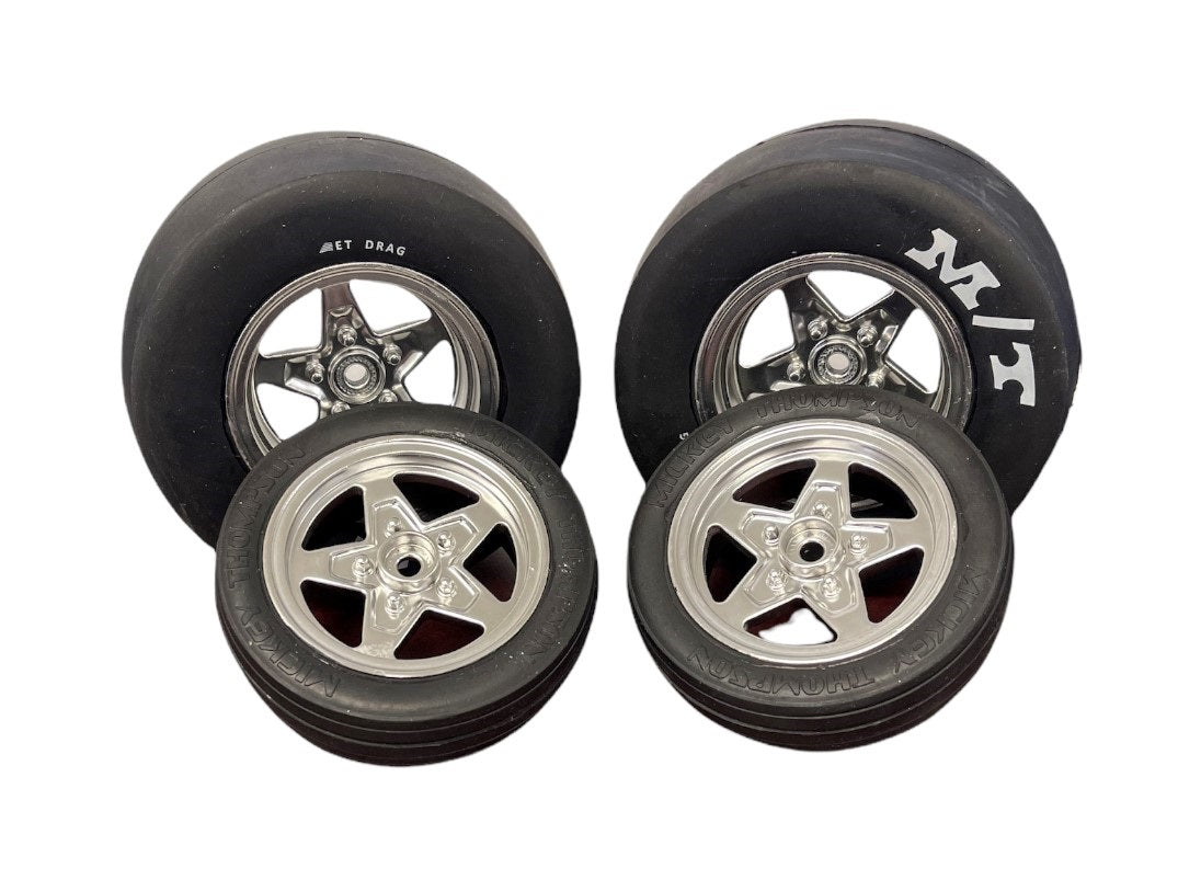 LOSI 22S WHEEL AND TIRE COMBO (NEW TAKE OFF PART)