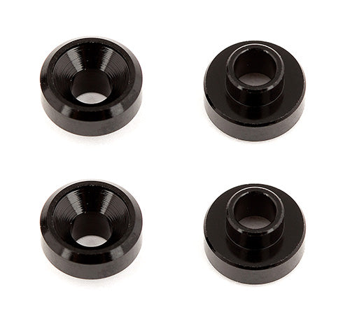 27128 Servo Washers, black aluminum