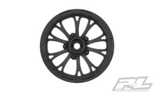 Load image into Gallery viewer, 2775-03 POMONA DRAG SPEC 2.2&quot; BLACK FRONT WHEEL FOR SLASH 2WD &amp; AE DR10
