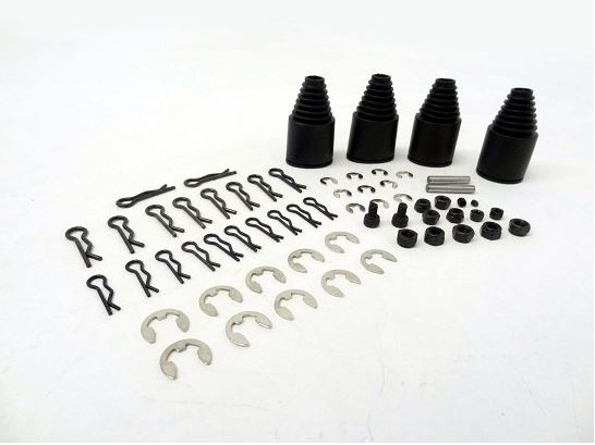 69011 Rovan Nut, Pin, E-Clip and Axle Boot Kit