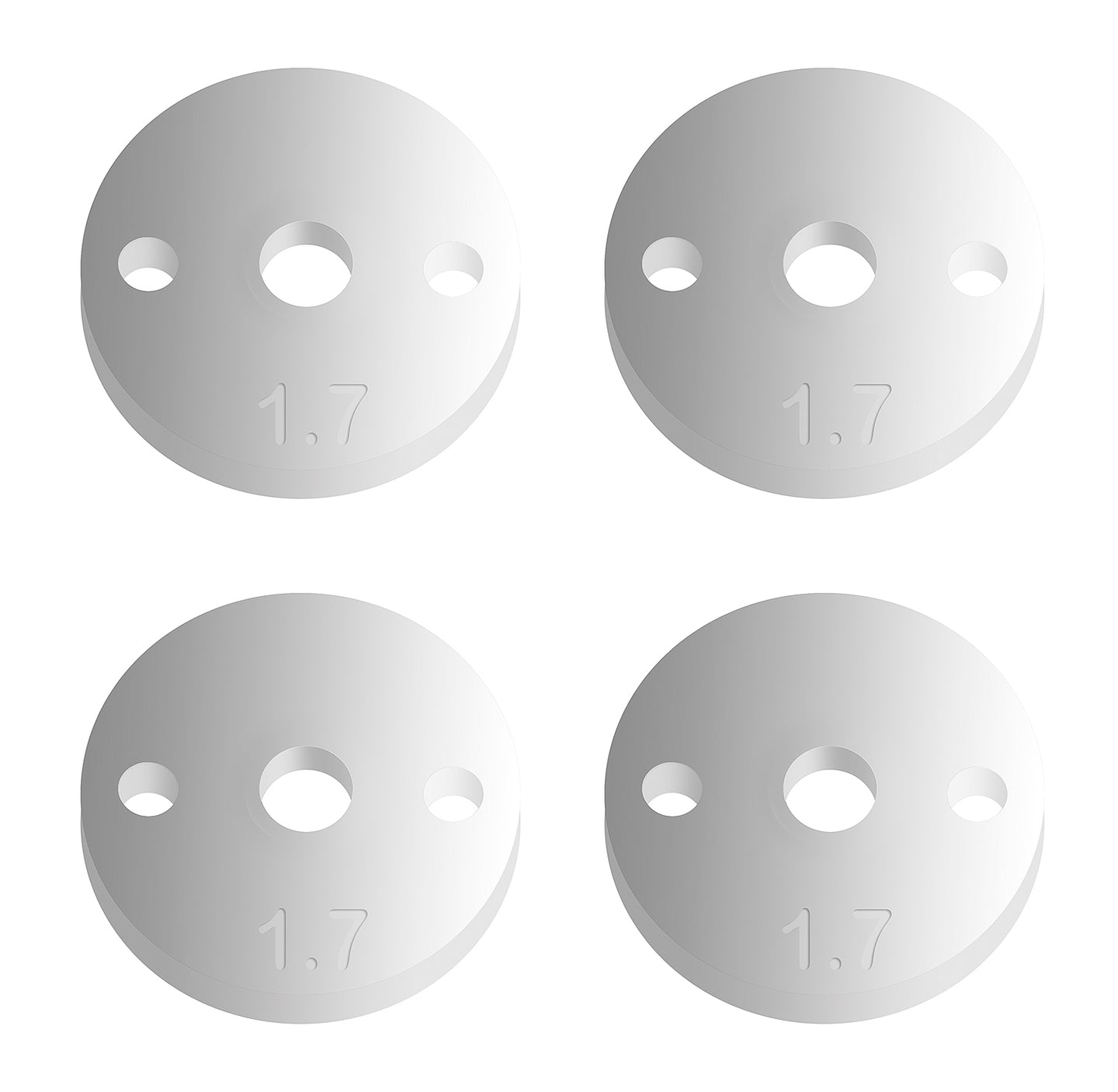 91627 FT12MM PISTONS 2X1.7FL
