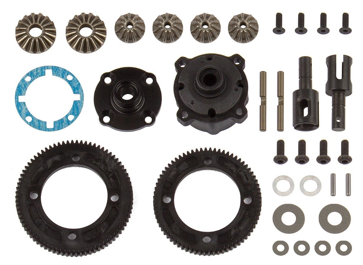 92144 RC10B74 DIFFERENTIAL SET CENTER