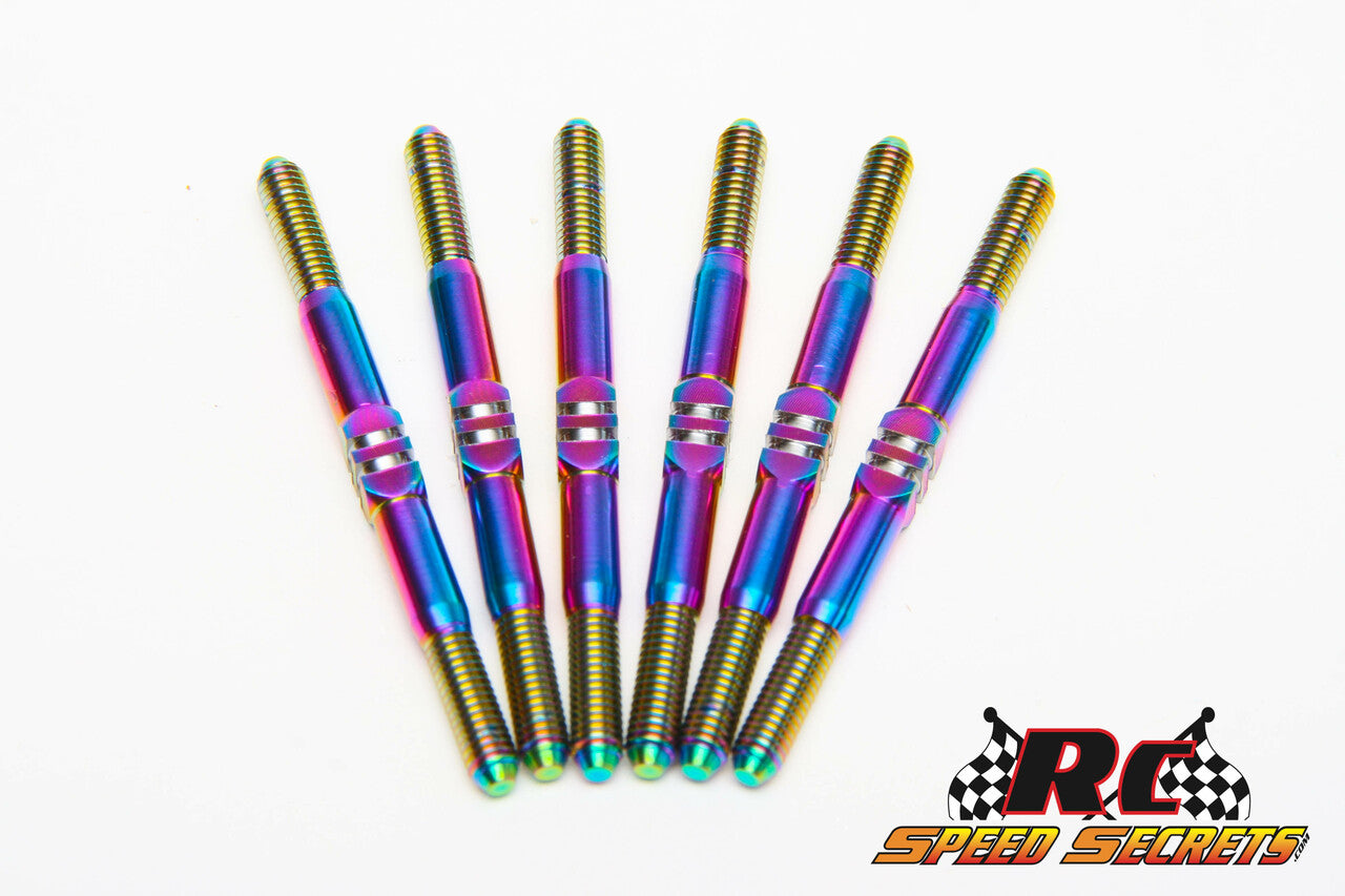 9907 SMOOTH TURNBUCKLE KIT 3.5MM - FIVESTAR BREAKOUT CHASSIS