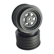 DER-GLR-AB GAMBLER WHEELS (4PCS) (BLACK)