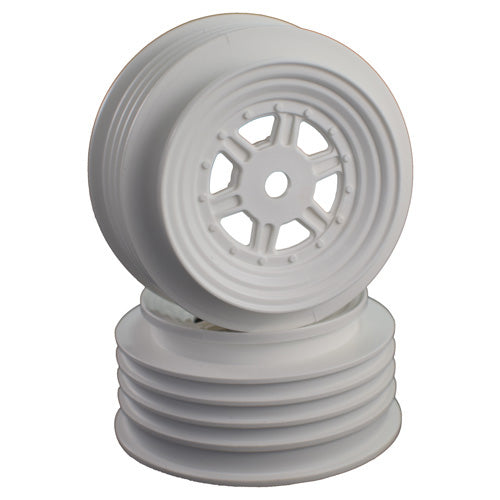DER-GSF-LW WHITE GAMBLER SPRINT WHEELS (4PCS) (TLR)