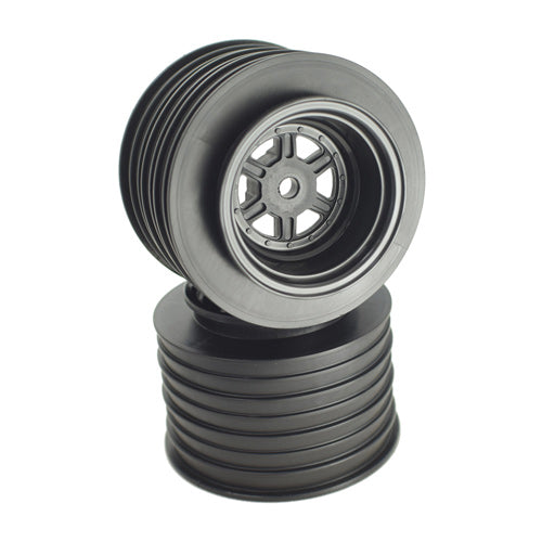 DER-GSR-AB GAMBLER SPRINT WHEELS (4PCS) (BLACK)
