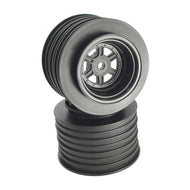 DER-GSR-AB GAMBLER SPRINT WHEELS (4PCS) (BLACK)