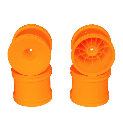 DER-SS4-A0 ORANGE SPEEDLINE ST WHEELS (4PCS) (ASSOCIATED)