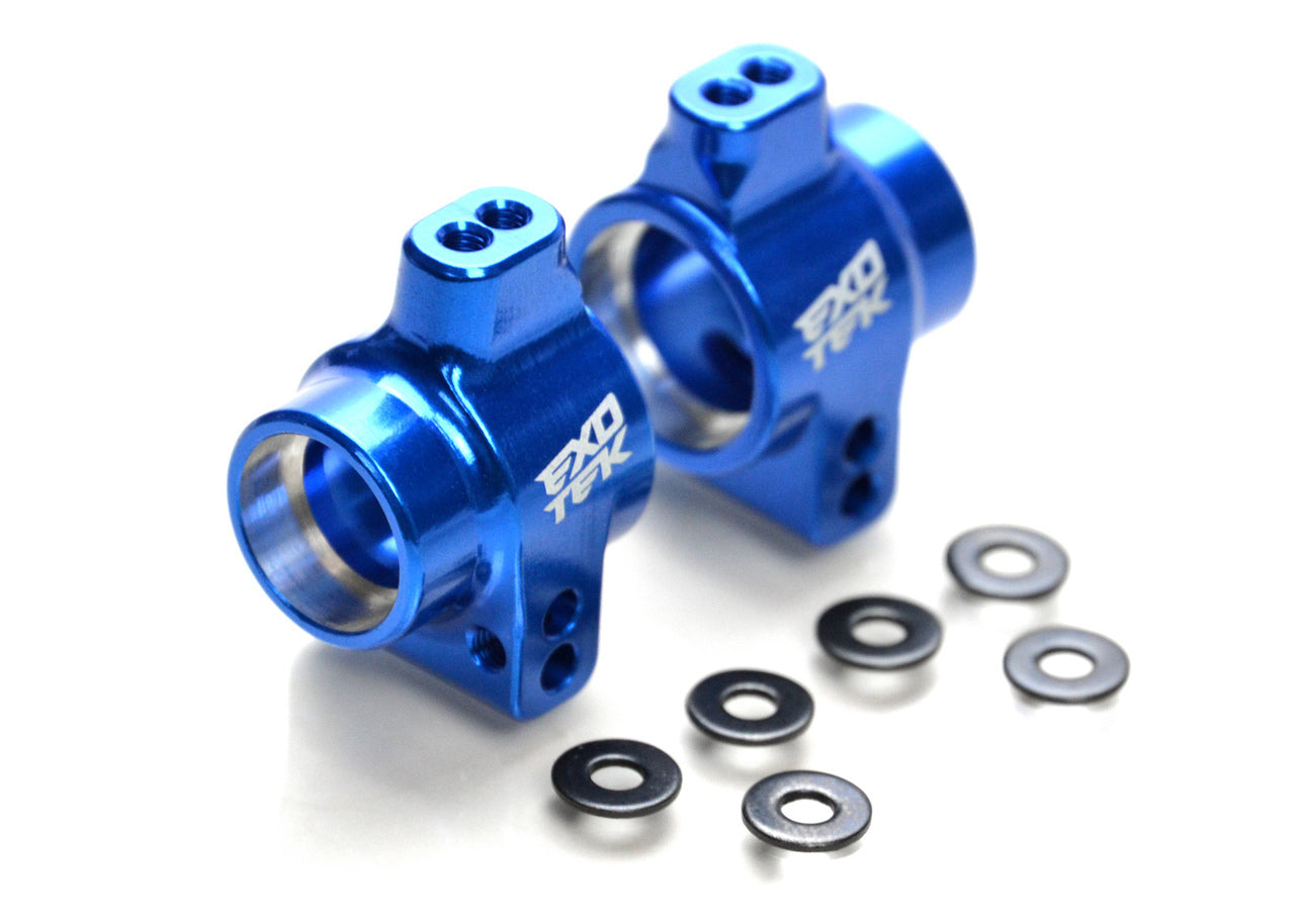 1956 DR10 ALUMINUM REAR HUBS (BLUE) (2)