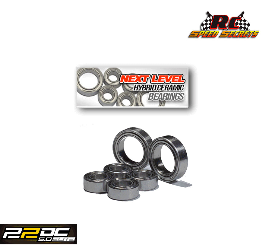 9917 TLR 22 5.0 ELITE 2WD GEARBOX BEARING KIT